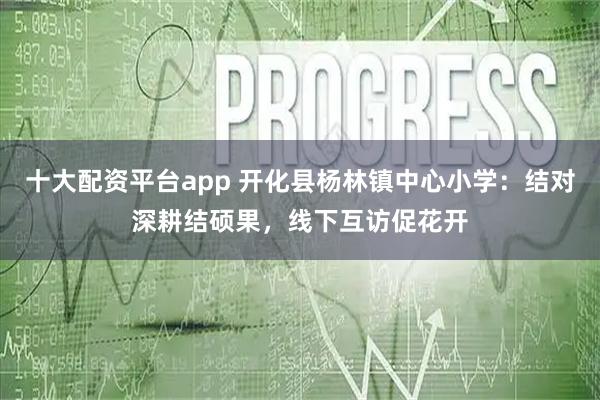 十大配资平台app 开化县杨林镇中心小学：结对深耕结硕果，线下互访促花开
