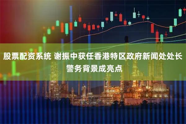 股票配资系统 谢振中获任香港特区政府新闻处处长 警务背景成亮点